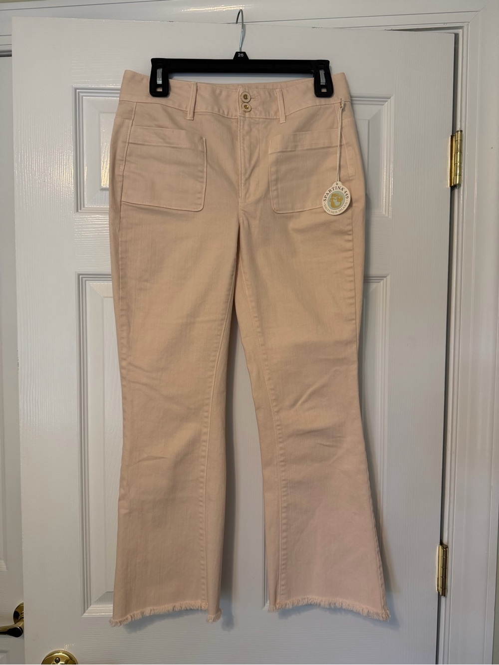 Spartina 449 Juliette High Rise Cropped Pants NWT Size 4